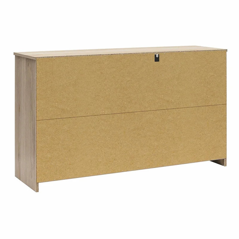 Wide 6-Drawer Dresser with Laminate Finish