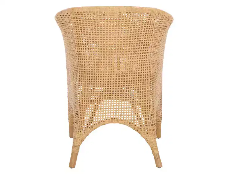 Taina Accent Chair - ACH6534 - Natural/White - Safavieh