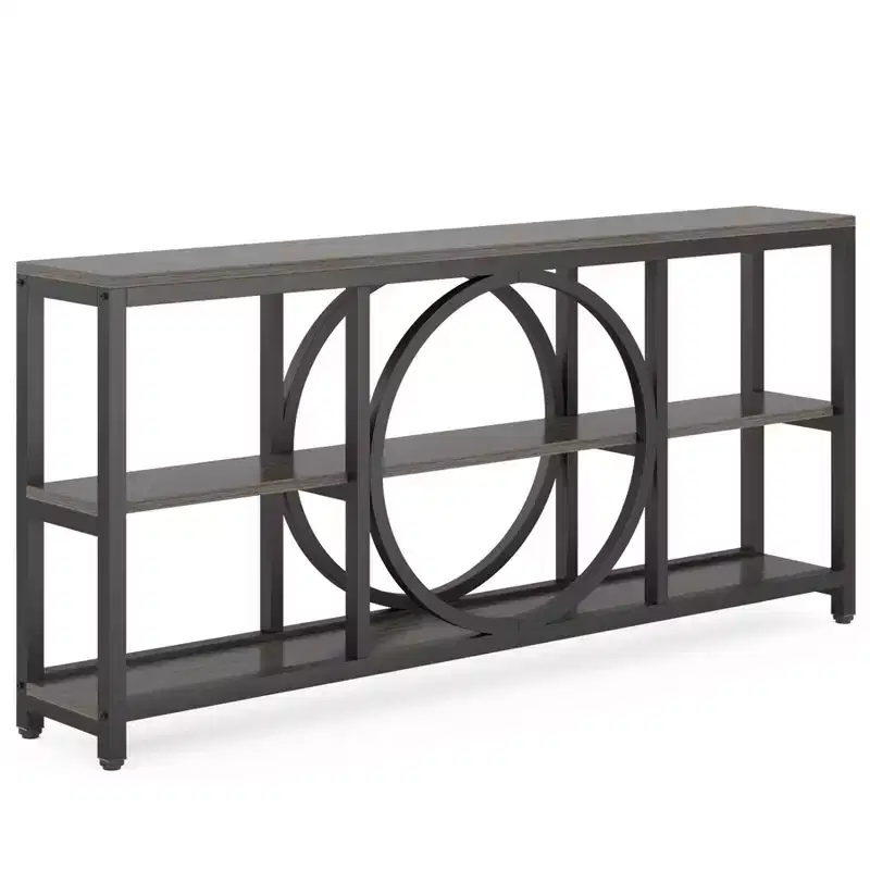 Lantine 70.9 inches 3-Tier Extra Long Console Table