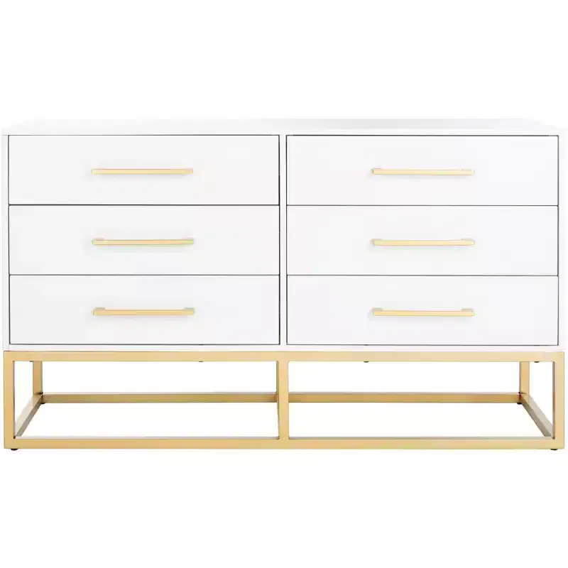Estelle 6 Drawer Modern Dresser - SFV2105 - Safavieh Couture