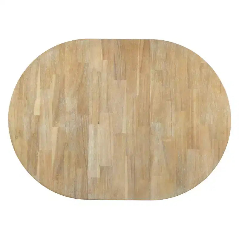 Farmhouse Dining Table with 4-Leg X-Shaped Base and 16