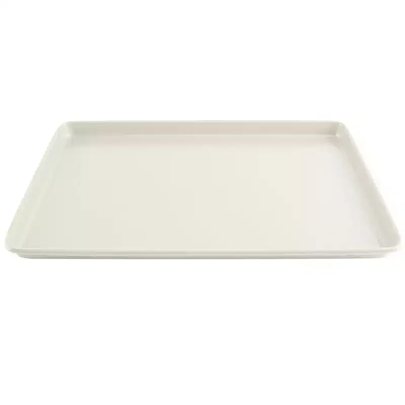 Martha Stewart Everyday Color Bake 13 Inch Carbon Steel Rectangle Cookie Sheet in Linen
