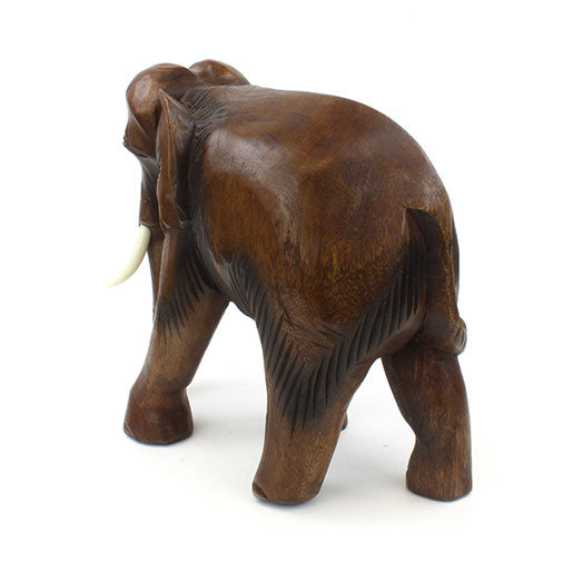 Carved Raintree Elephant, Extra Large
