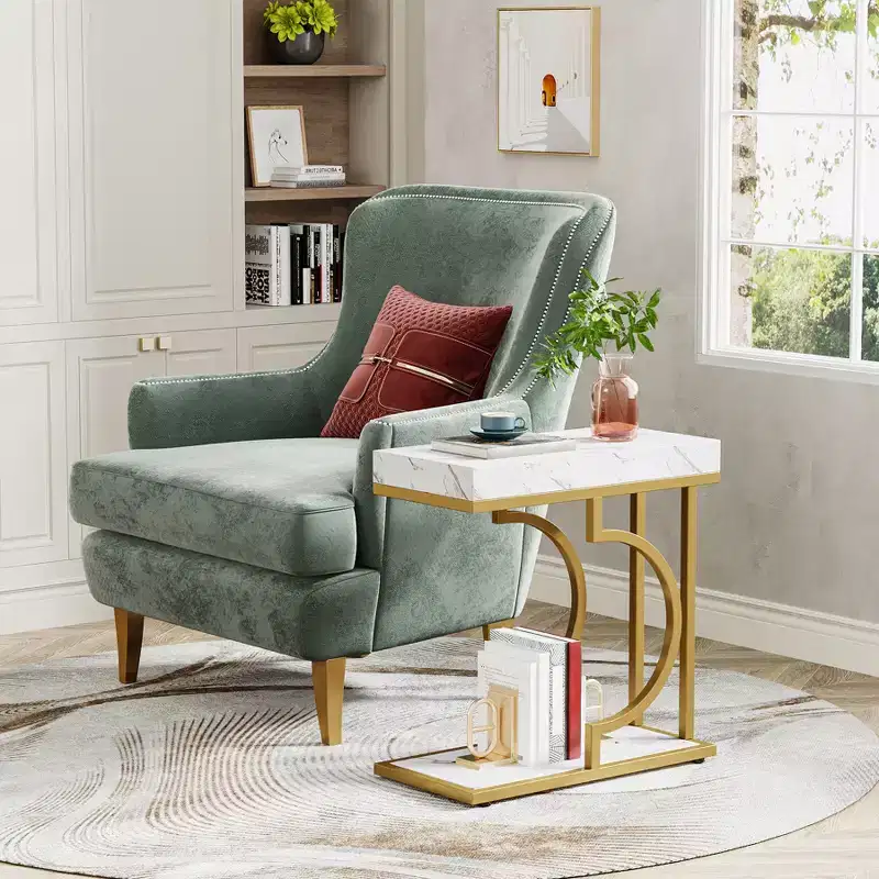 Lantine 23.6 Narrow Side Table