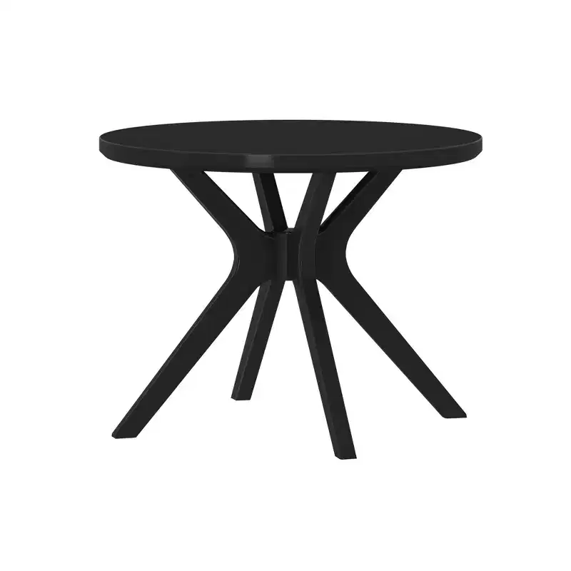 Plank+Beam Verso Round Dining Table, 38 Solid Wood Kitchen & Dining Room Table