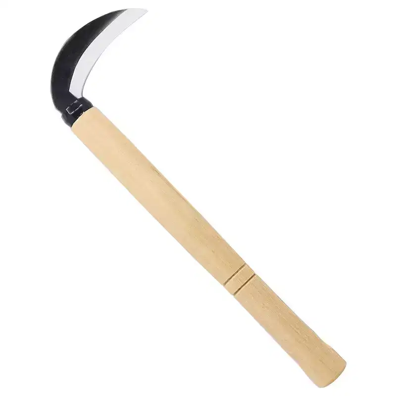 Zenport High Carbon Steel Japanese-style Weeding Sickle, K210, Beige