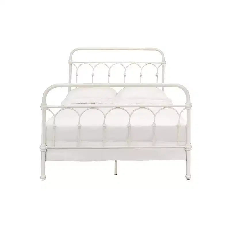 78" Full Bed Citron Bed White Finish - Acme Furniture