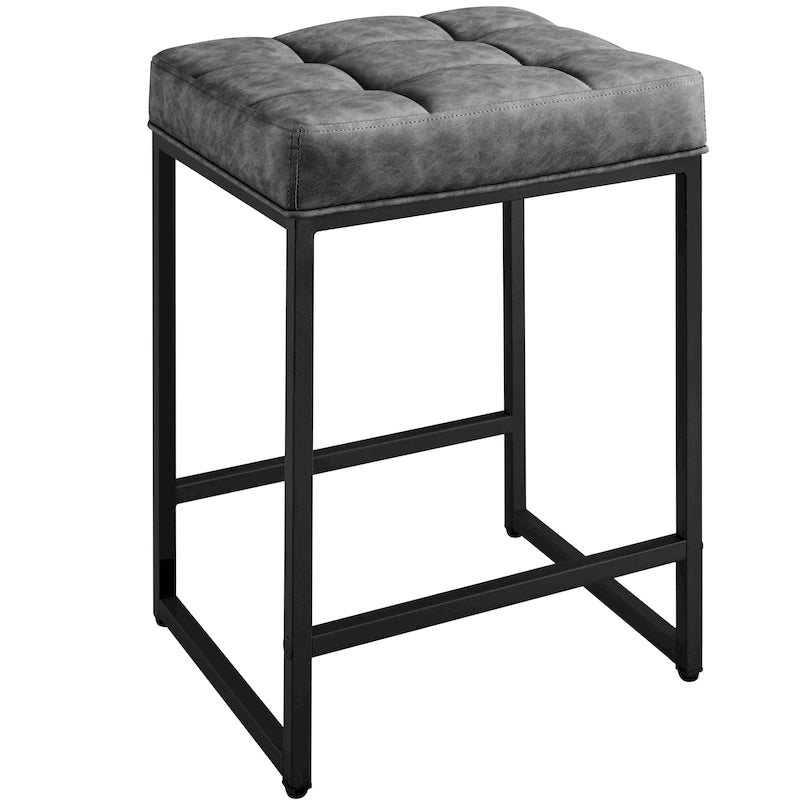 Modern Upholstered Bar Stools for Kitchen Counter