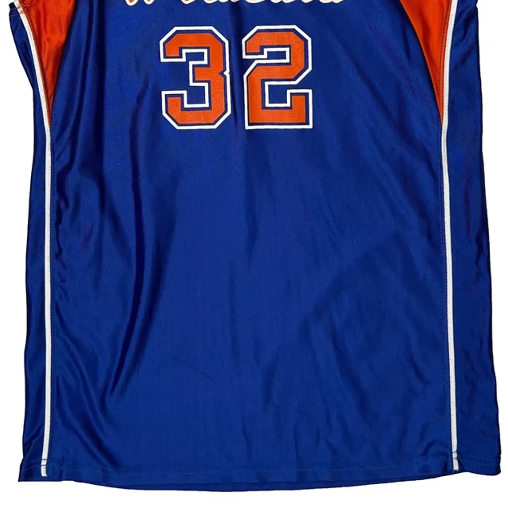 Wildcats Sleeveless V-Neck Jersey Large Blue Polyester Womens Athletic