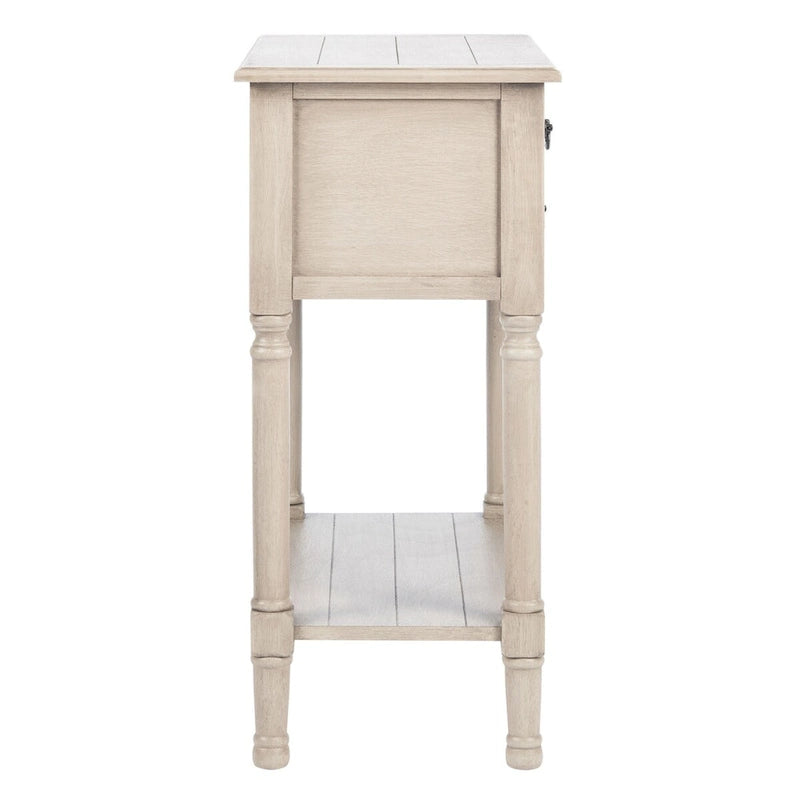 3-Drawer Console Table with Open Bottom Shelf