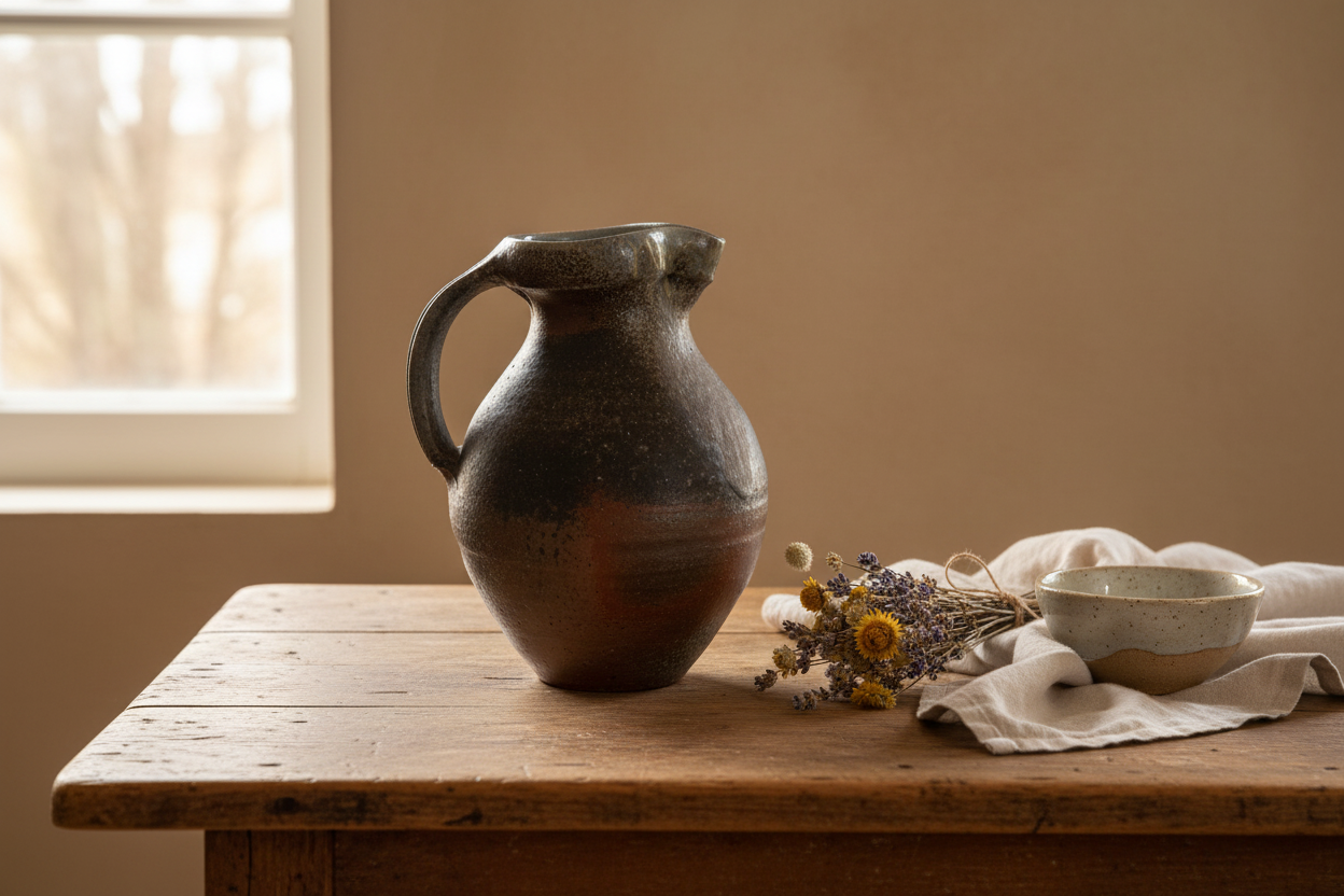 Celadon Round Devon Jug
