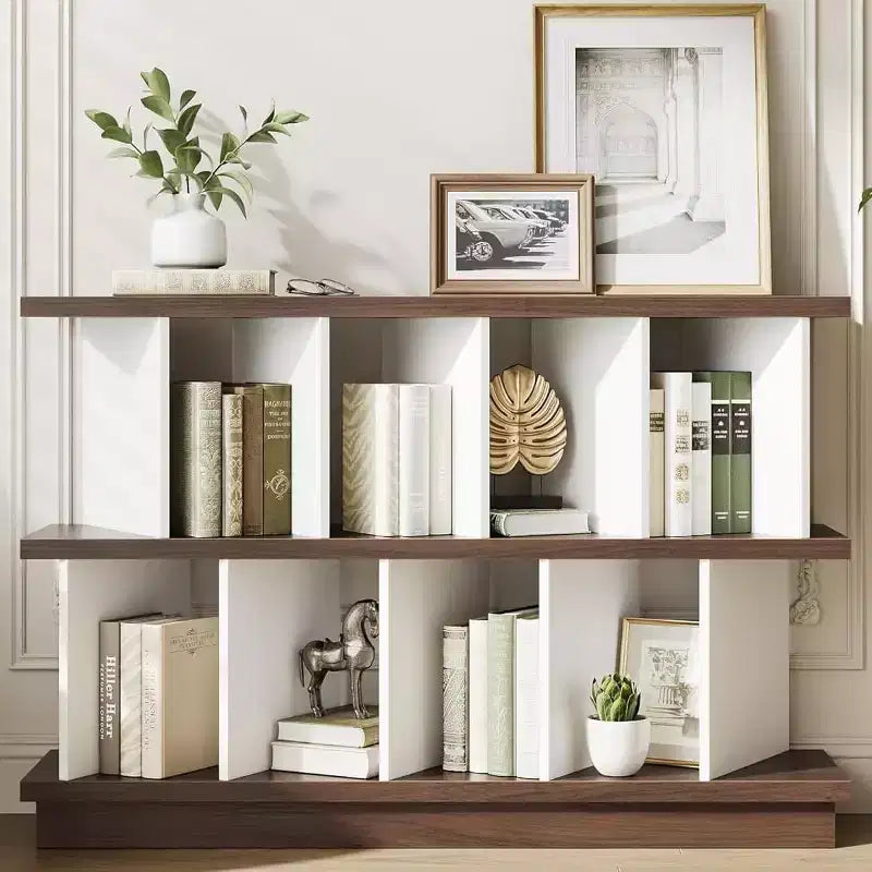 8-Cube Storage Shelf Organizer with Removable Back Panels