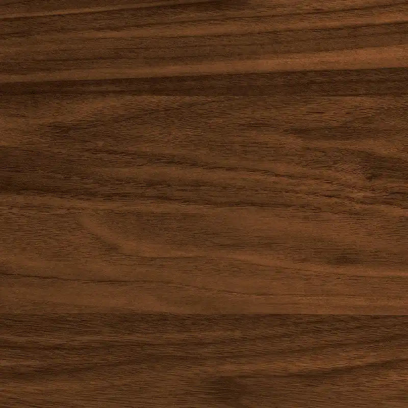 Round Mid-Century Modern Coffee Table with Tempered Glass Top