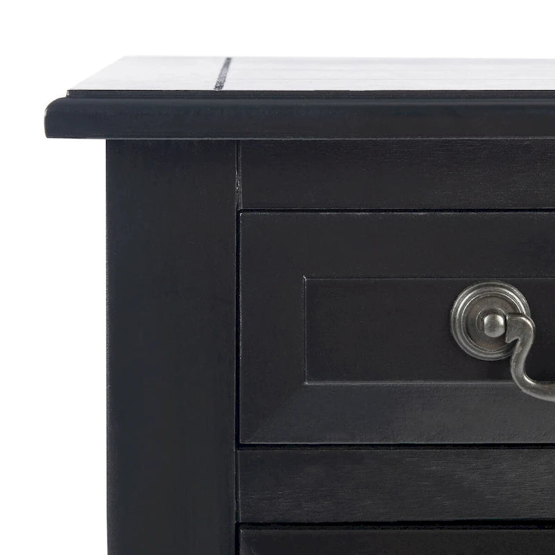 3-Drawer Console Table with Open Bottom Shelf