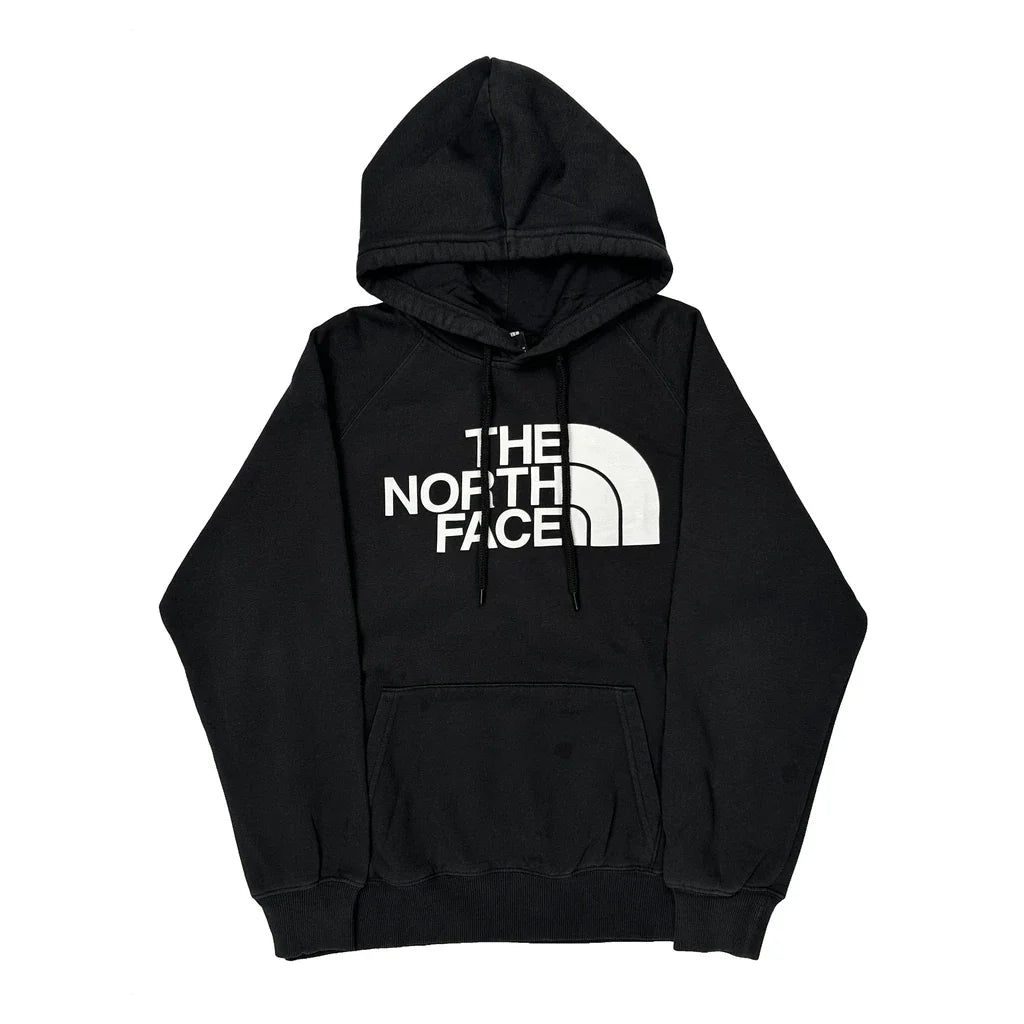 Women's Black Hoodie Regular Fit Long Sleeve Cotton Sweatshirt