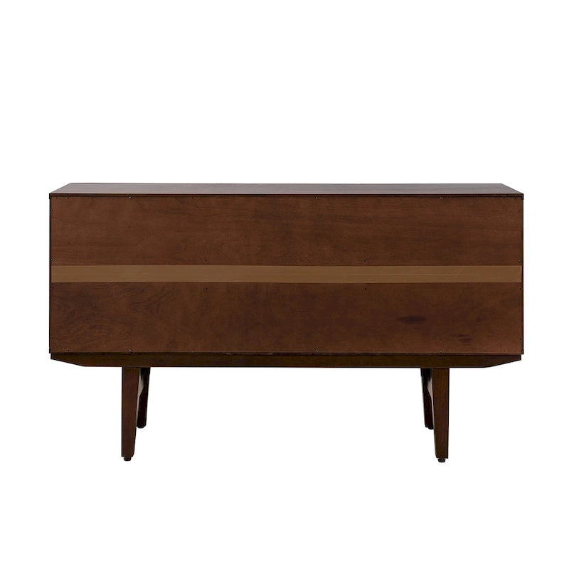 Joanna Modern Carved Geometric Patterns Sideboard By HULALAHOME