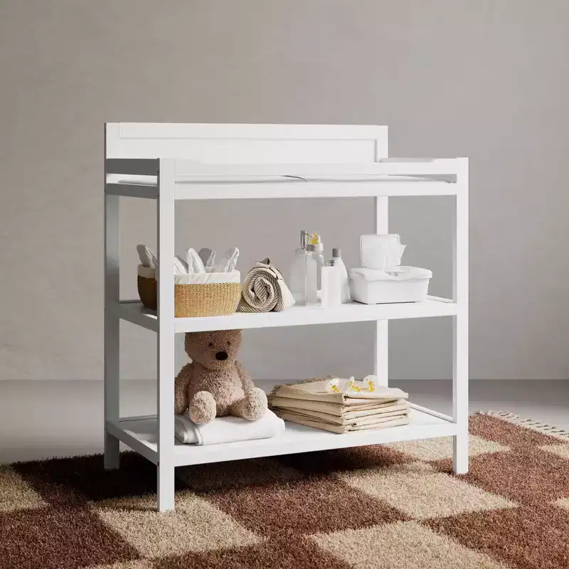 Alpine Changing Table with Water-Resistant Changing Pad