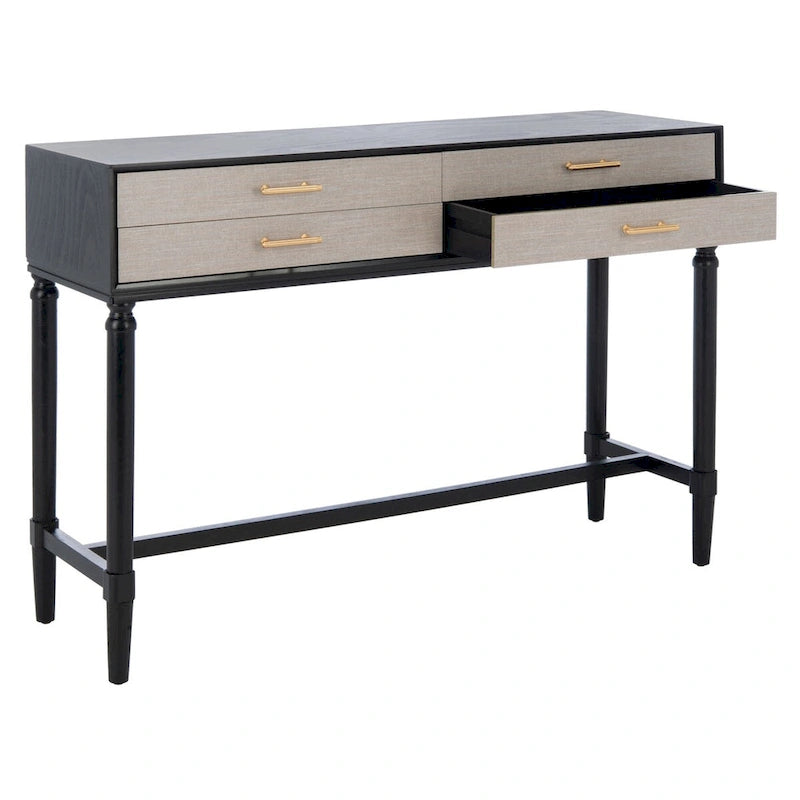 4-Drawer Console Table - 42 W x 13 D x 29.5 H