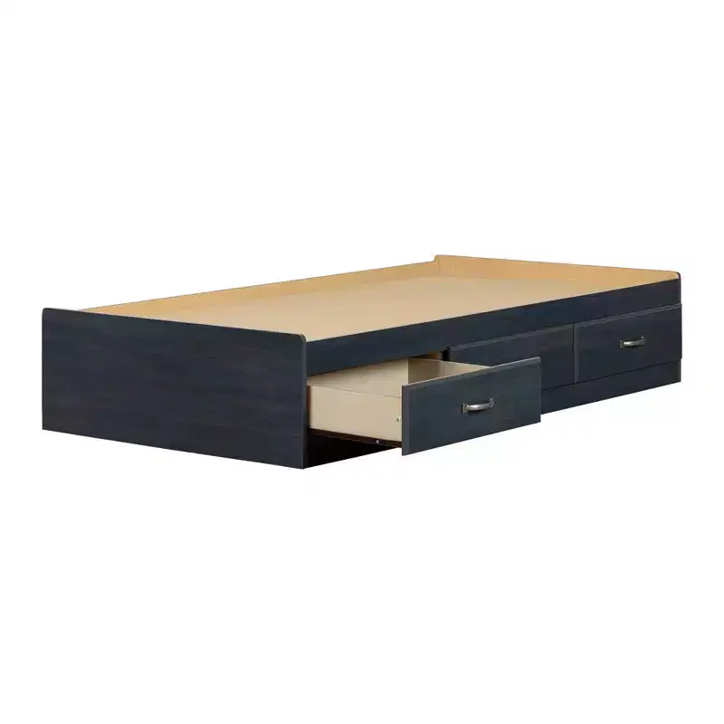 Platform Storage Bed with 3 Drawers - Twin