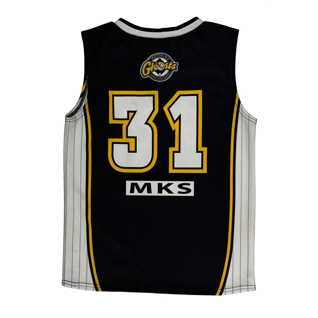 Waterloo Ghosts Graphic Jersey - Small Black Polyester