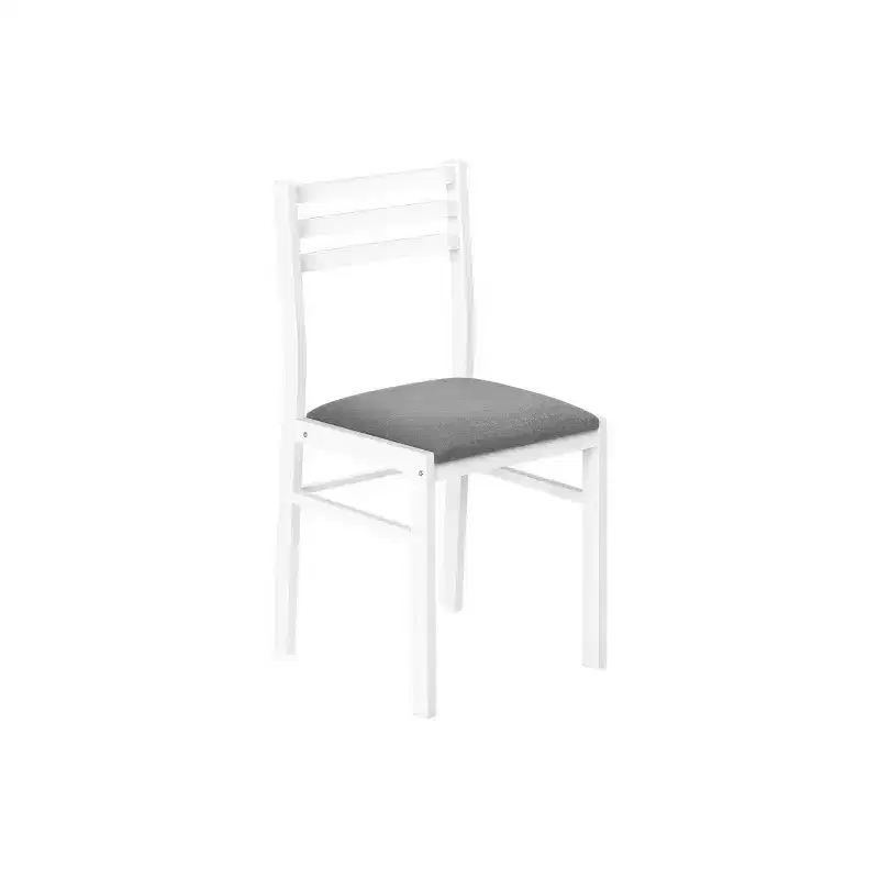 Homy Casa 3-Piece Drop-Leaf Dining Table Set with 2 Chairs  Space-Saving Kitchen Furniture