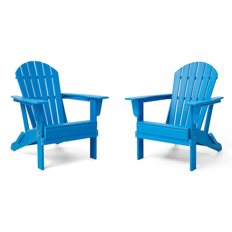 Glitzhome Elm Plus 20-36D Outdoor Patio HDPE Adirondack Side Tables