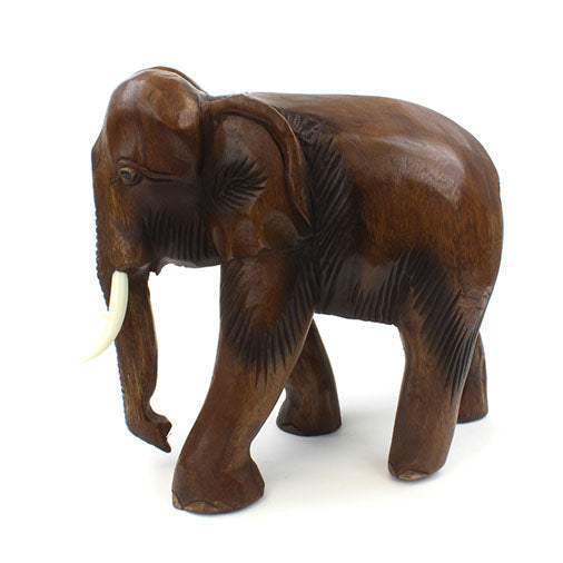 Carved Raintree Elephant, Extra Large