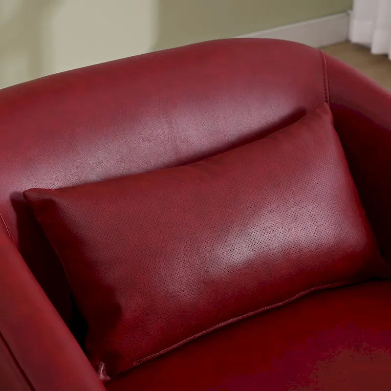 360-Degree Swivel Barrel Accent Chair