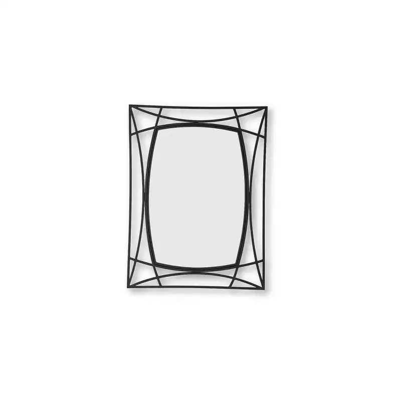 Signature Design by Ashley Freenville Wall Accent Mirror with Black Finish Metal Frame