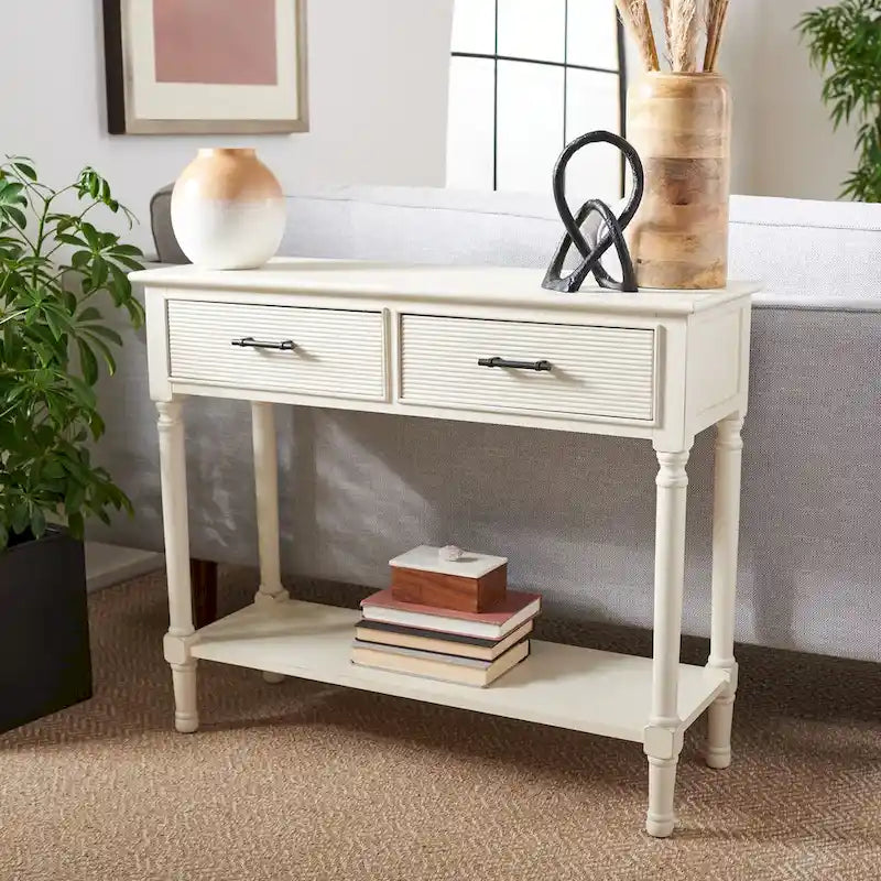 2-Drawer Console Table - 35.5 W x 13 D x 29.5 H