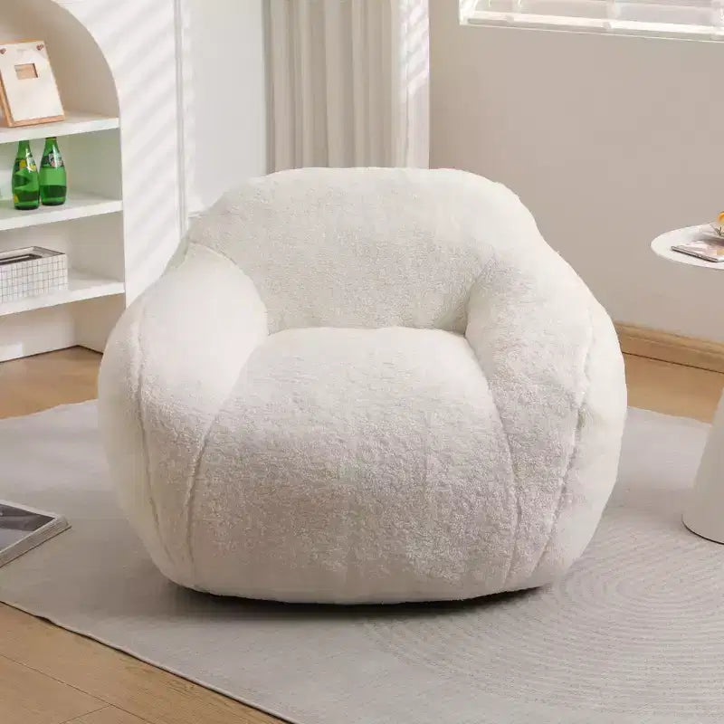 Giant Bean Bag Sofa for Adults with Armrests, Memory Foam Filler, for Living Room & Bedroom