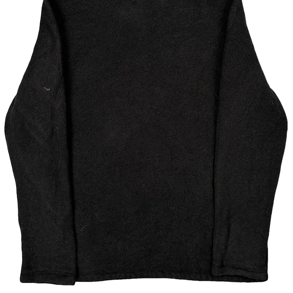 Fleece Jacket Large Black Polyester