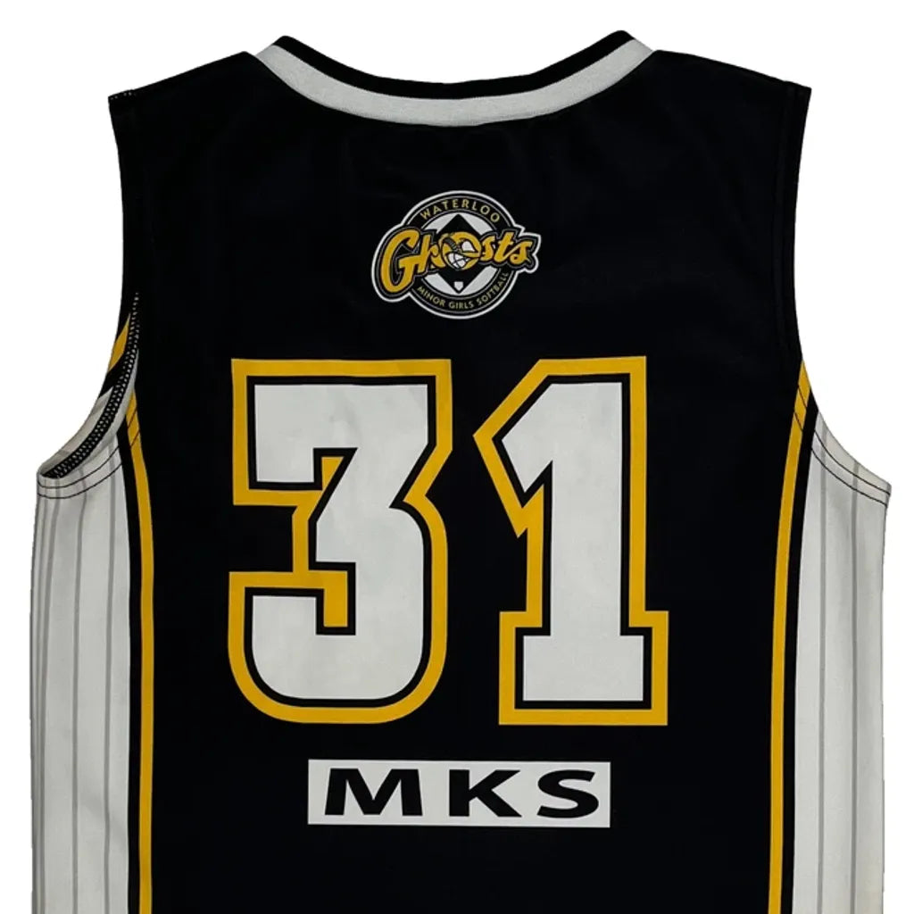 Waterloo Ghosts Graphic Jersey - Small Black Polyester
