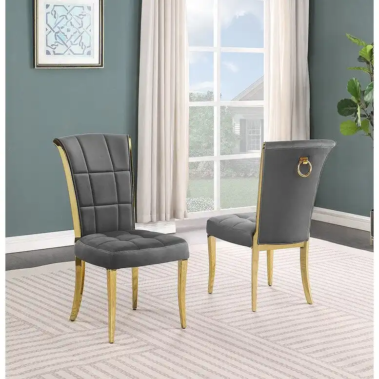 Best Quality Furniture D325-SC324-7 5 Piece Round Dining Set