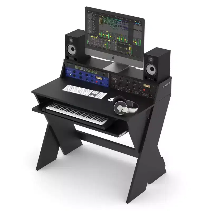Glorious Compact Professional Studio Workstation, Black