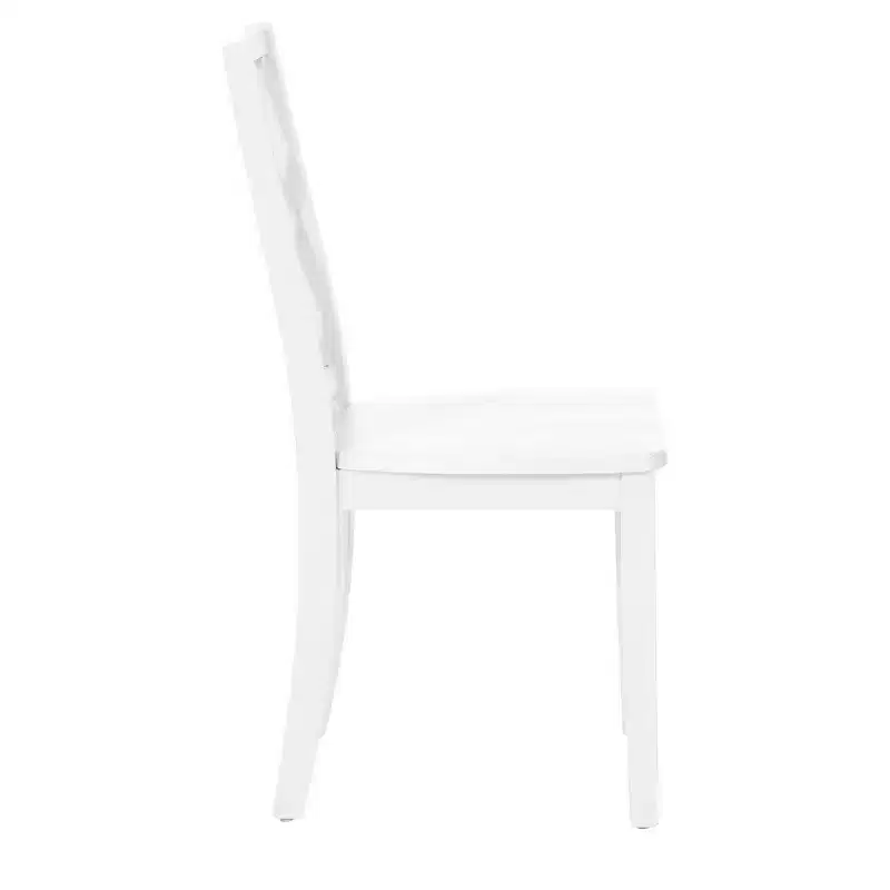 Powell 5pc Shelby Round Dining Set White