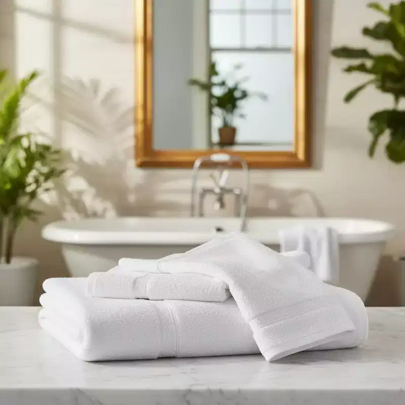 TMP Collection 100% ELS Ring Spun Combed Towels By Rifz Textiles