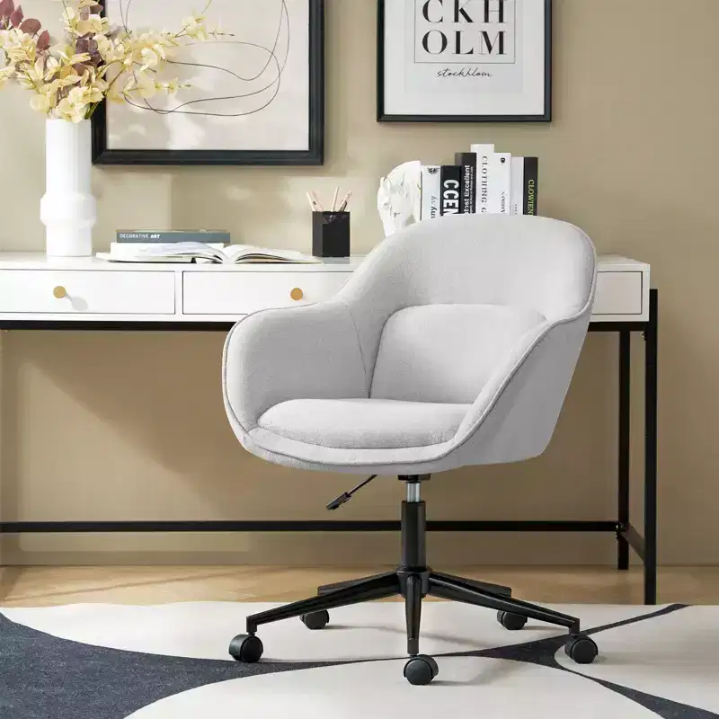 Virginia Office Chair With Curved Backrest|ART OF LIVING DESIGNS