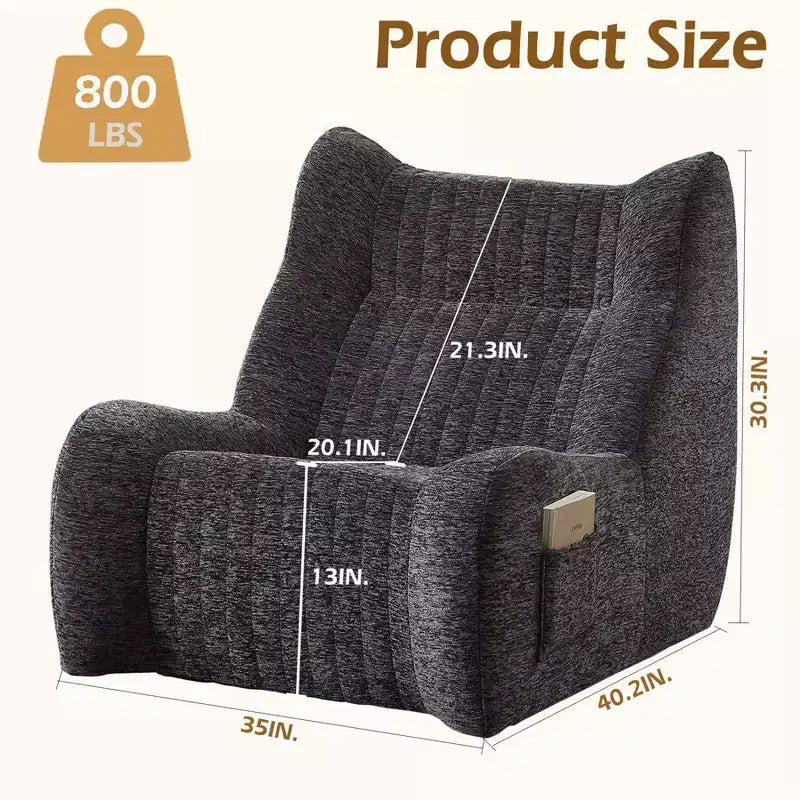 Giant Bean Bag Chair with Arms