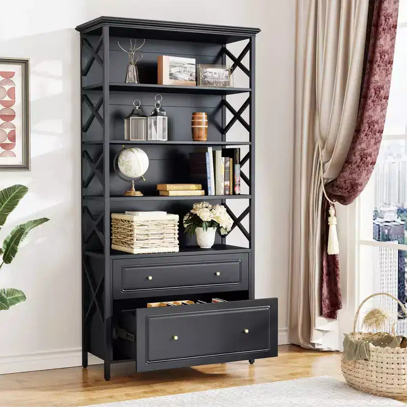 LITTLE TREE 71.65" 2 Drawers Black