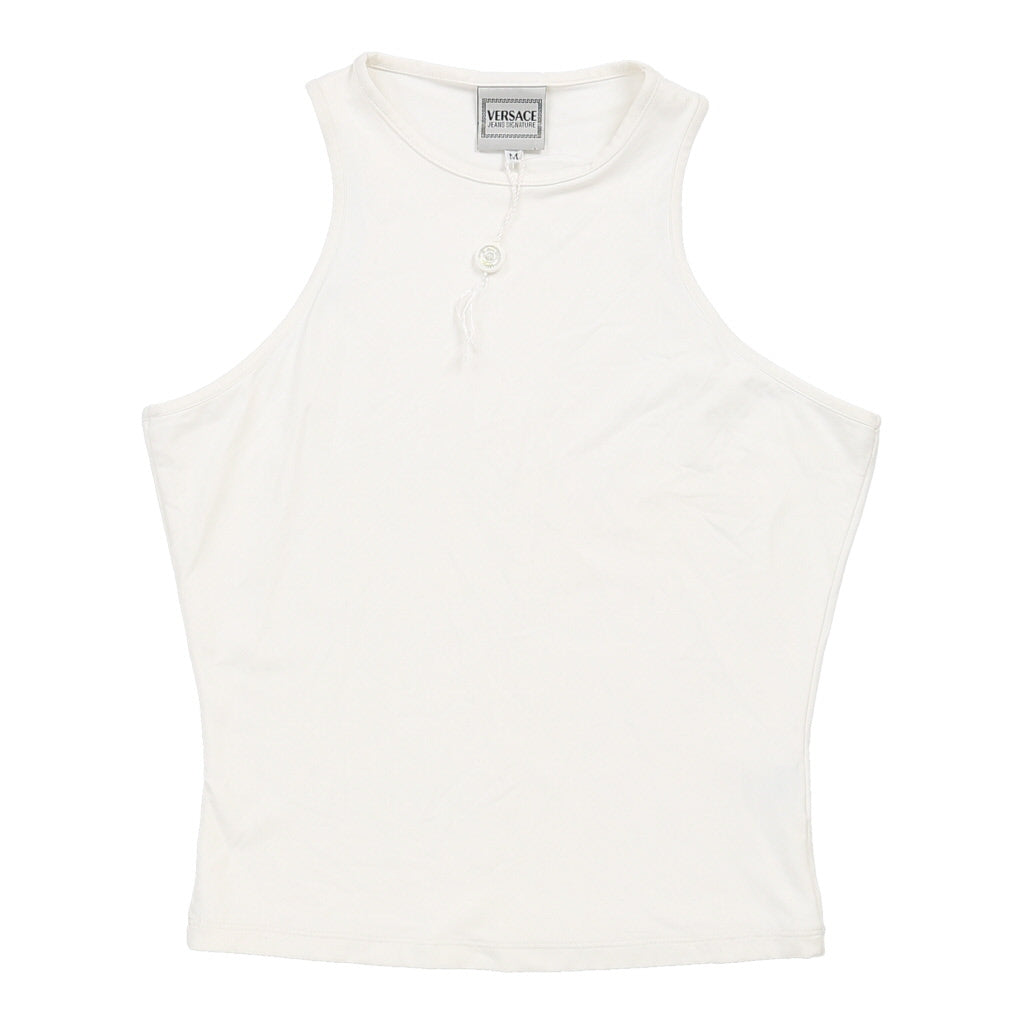 Top Medium White Cotton