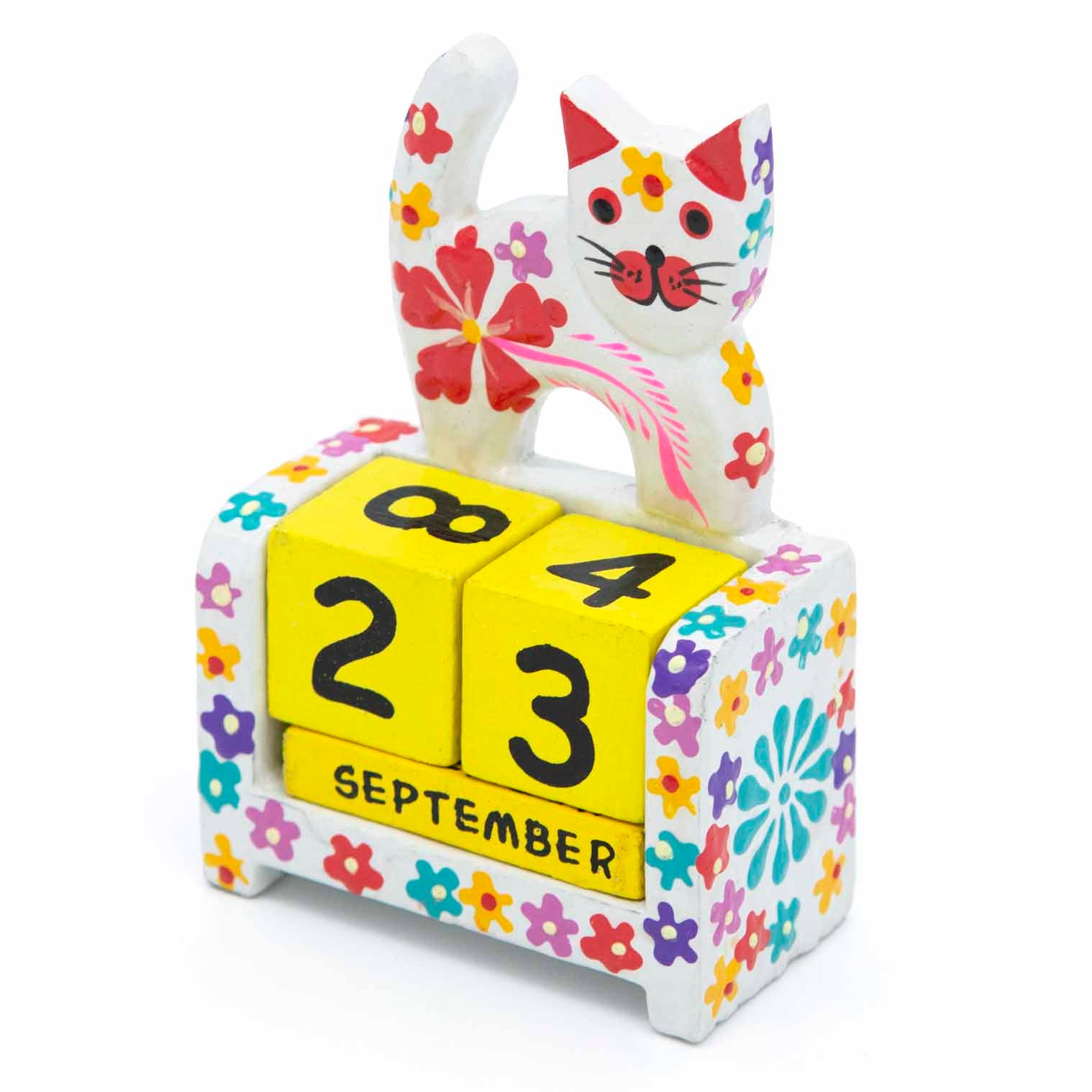 Painted Cat Perpetual Calendar