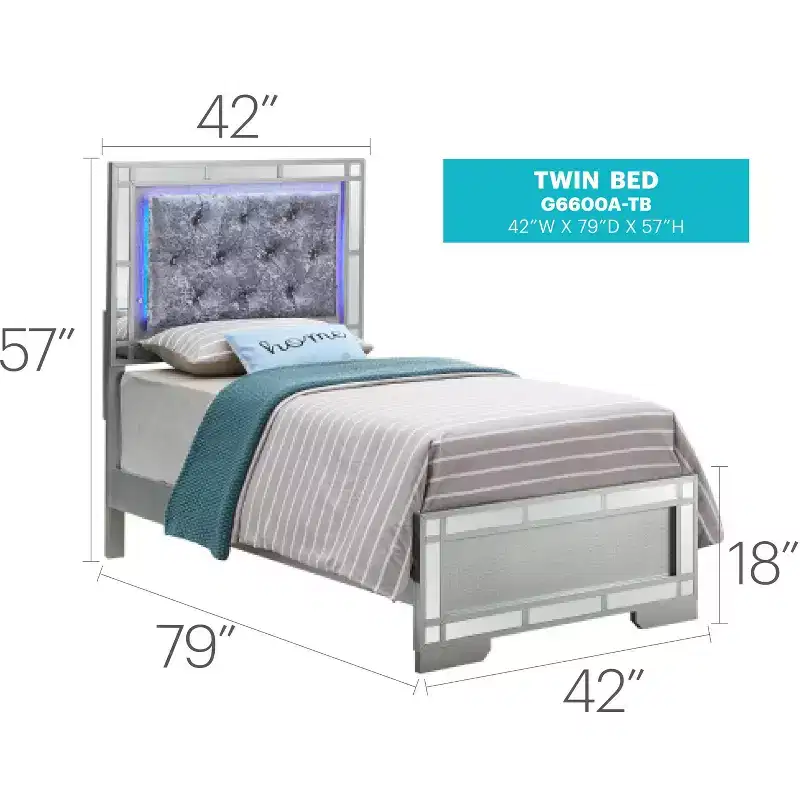 Passion Furniture Madison Panel Beds