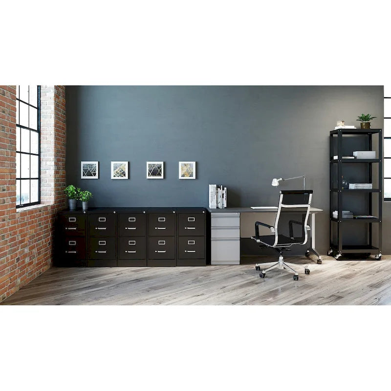 22-Deep 2-Drawer Letter Vertical File Cabinet