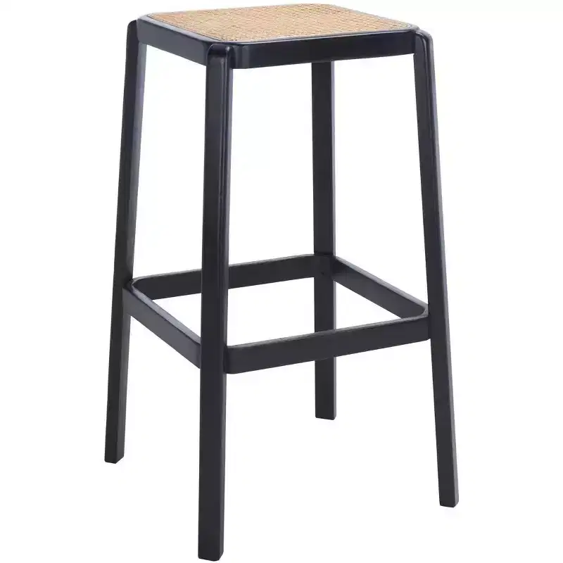 Silus Backless Cane Bar Stool - BST9505 - Safavieh