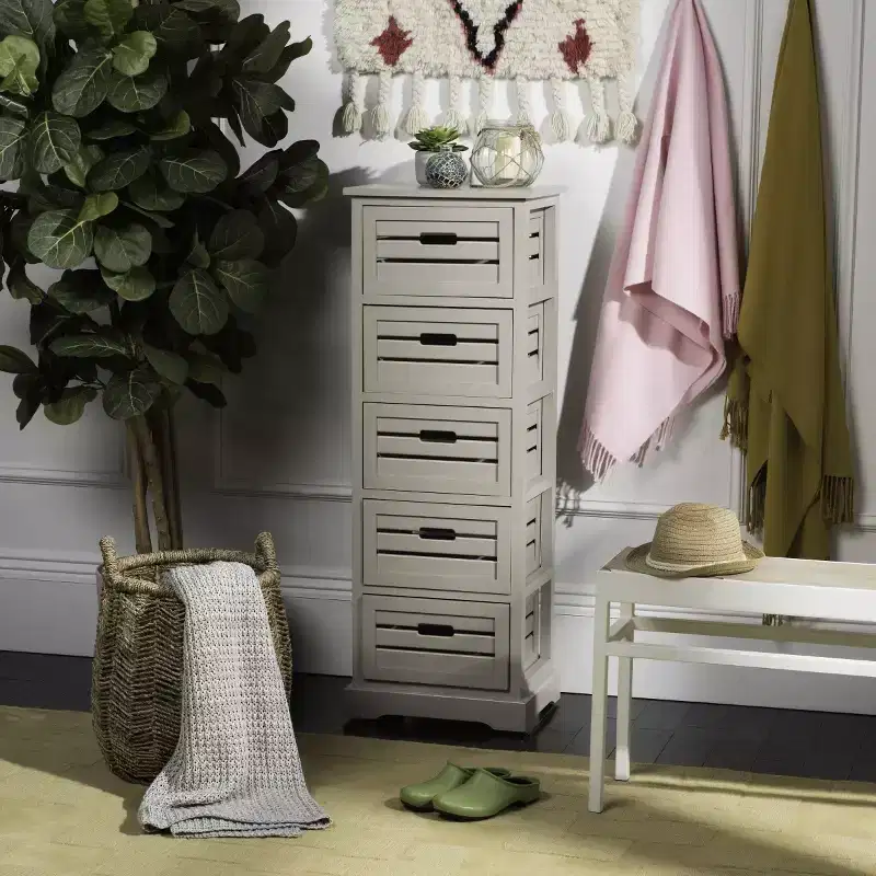 Samara 5 Drawer Cabinet - AMH5714 - Safavieh Couture