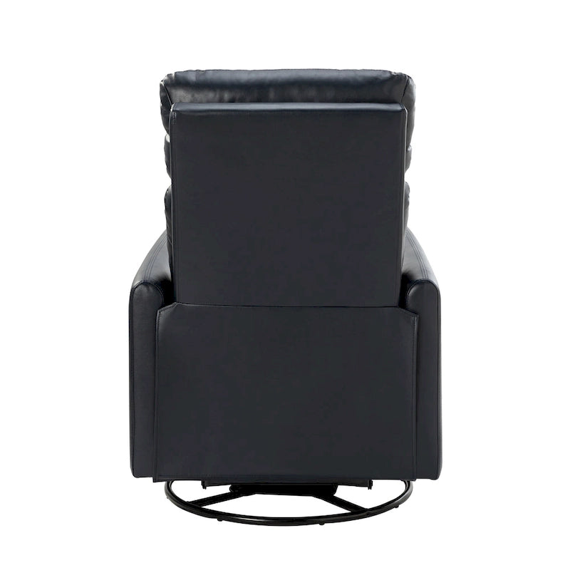 Manual Swivel Recliner with Metal Base