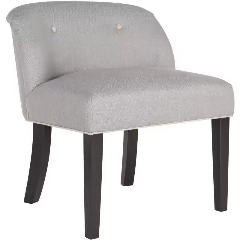Bell Vanity Chair - MCR4203 - Artic Grey/Taupe - Safavieh Couture