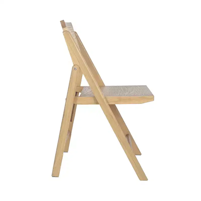 Merrick Lane Set of 2 Cane Rattan Folding Chairs