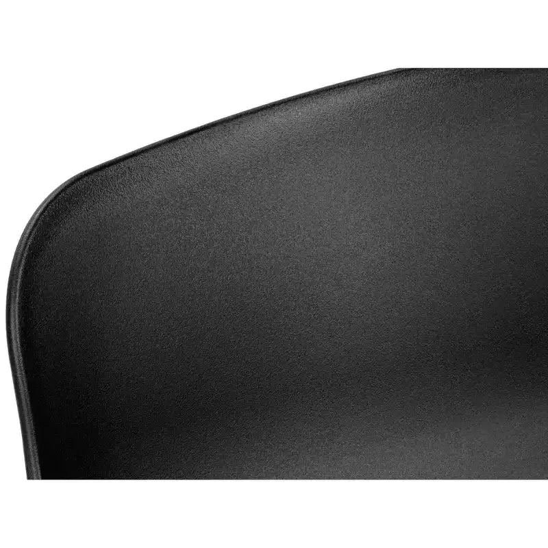 Modern Height-Adjustable Office Chair with Metal Base and Wheels, 360�� Swivel
